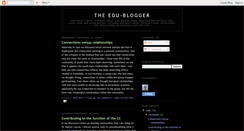 Desktop Screenshot of edu-blogger.blogspot.com