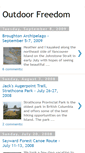 Mobile Screenshot of outdoorfreedom.blogspot.com