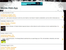 Tablet Screenshot of mobile-web-app.blogspot.com