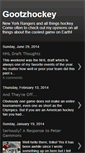 Mobile Screenshot of gootzhockey.blogspot.com