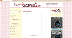 Desktop Screenshot of anniesrecipescom.blogspot.com