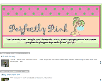 Tablet Screenshot of jessaatpefectlypink.blogspot.com