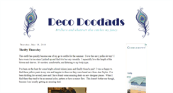 Desktop Screenshot of decodoodads.blogspot.com