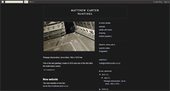 Desktop Screenshot of matthewcarter-cityscapes.blogspot.com