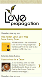 Mobile Screenshot of lovepropagation.blogspot.com