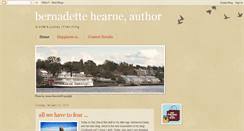 Desktop Screenshot of bernadettehearneauthor.blogspot.com