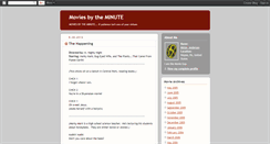 Desktop Screenshot of moviesbytheminute.blogspot.com