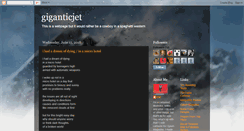 Desktop Screenshot of giganticjet.blogspot.com