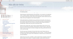 Desktop Screenshot of mas-alla-de-orion.blogspot.com