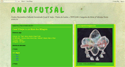 Desktop Screenshot of anjafutsal.blogspot.com