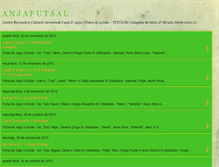 Tablet Screenshot of anjafutsal.blogspot.com
