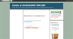 Desktop Screenshot of guida-guadagno-online.blogspot.com