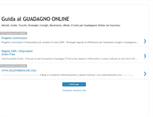 Tablet Screenshot of guida-guadagno-online.blogspot.com