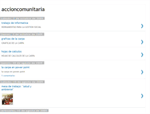 Tablet Screenshot of gladys-accioncomunitaria.blogspot.com
