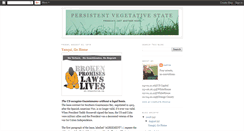 Desktop Screenshot of persistentvegetativestate.blogspot.com