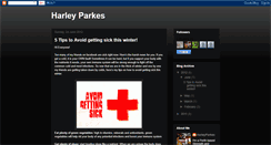 Desktop Screenshot of harleyparkes.blogspot.com