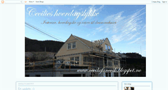 Desktop Screenshot of ceciliefanevik.blogspot.com