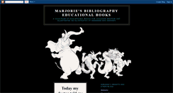 Desktop Screenshot of marjorie-educational-books.blogspot.com