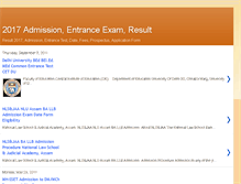 Tablet Screenshot of indiaentranceexam.blogspot.com