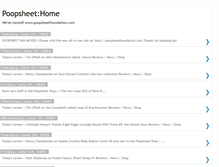 Tablet Screenshot of poopsheet.blogspot.com