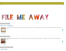 Tablet Screenshot of file-me-away.blogspot.com