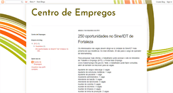 Desktop Screenshot of centrodeempregos.blogspot.com