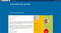 Desktop Screenshot of corazondeboton.blogspot.com