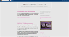 Desktop Screenshot of bryllupsplanleggeren.blogspot.com