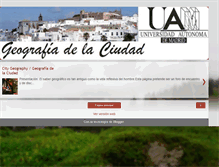 Tablet Screenshot of geografiayciudad.blogspot.com
