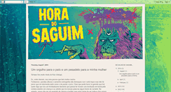 Desktop Screenshot of horadosaguim.blogspot.com