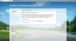 Desktop Screenshot of antrendnews.blogspot.com