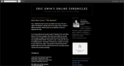 Desktop Screenshot of ericgwin.blogspot.com