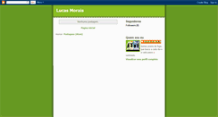 Desktop Screenshot of lucksmorais.blogspot.com