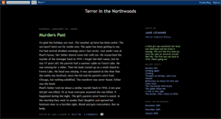 Desktop Screenshot of northwoodsterror.blogspot.com