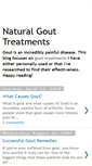 Mobile Screenshot of gouttreatments.blogspot.com