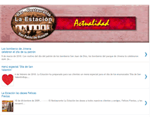 Tablet Screenshot of bar-restaurante-laestacion.blogspot.com