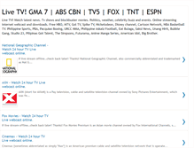 Tablet Screenshot of gma-tv-live.blogspot.com