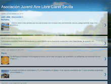 Tablet Screenshot of airelibresevilla.blogspot.com