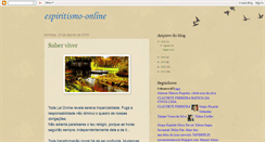 Desktop Screenshot of espiritismo-online.blogspot.com