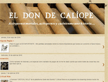 Tablet Screenshot of eldondecaliope.blogspot.com