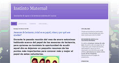 Desktop Screenshot of instintomaternallucena.blogspot.com