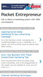 Mobile Screenshot of pocketentrepreneur.blogspot.com