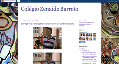 Desktop Screenshot of colegiozenaidebarreto.blogspot.com