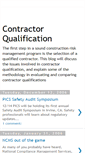 Mobile Screenshot of contractor-qualification.blogspot.com
