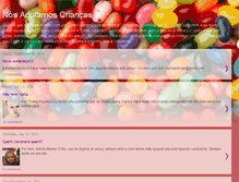 Tablet Screenshot of adoramoscriancas.blogspot.com