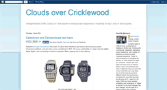 Desktop Screenshot of cloudsovercricklewood.blogspot.com