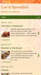 Mobile Screenshot of luvnspoonfuls.blogspot.com