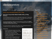 Tablet Screenshot of cikmawarstory.blogspot.com