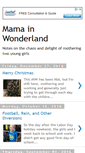 Mobile Screenshot of mamainwonderland.blogspot.com