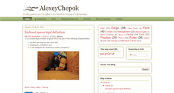 Desktop Screenshot of alexeychepok.blogspot.com